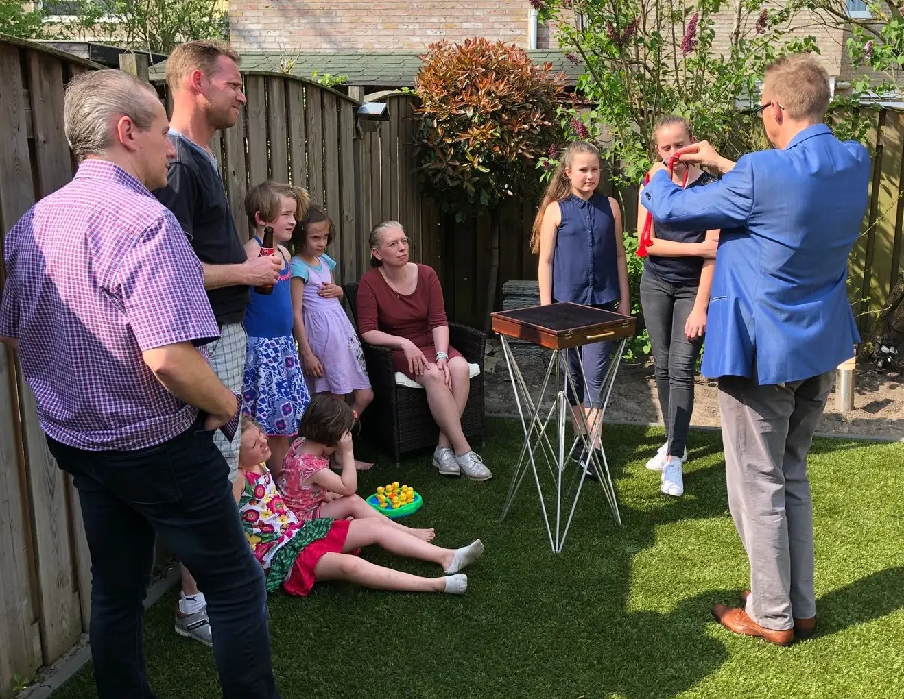 goochelshow voor tijdens particuliere feestjes