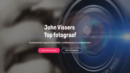 website voor fotografen
